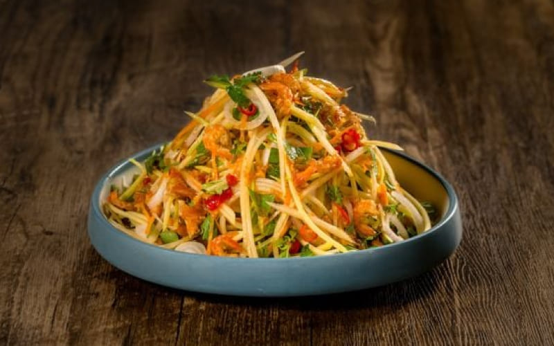 Gỏi cá mờm khô xoài xanh Gỏi cá mờm khô xoài xanh