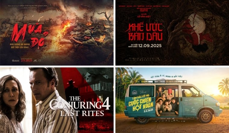 Top 10 phim rạp tháng 9/2025: Phim ma - kinh dị đổ bộ tháng cô hồn