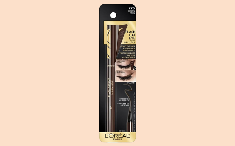 L'Oréal Paris Flash Cat Eye Waterproof Eyeliner (Brown) L'Oréal Paris Flash Cat Eye Waterproof Eyeliner (Brown)