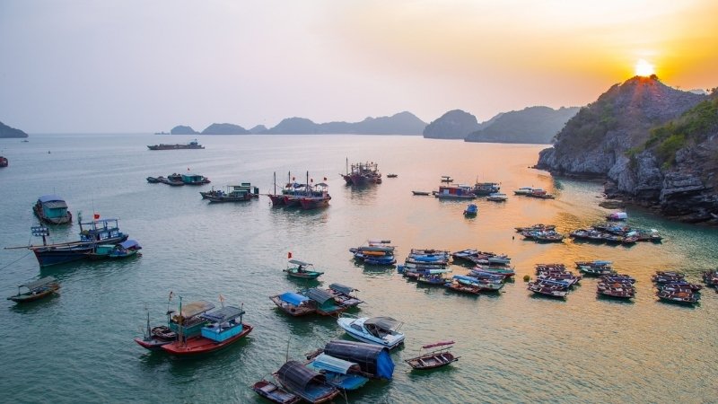 Làng chài Cái Bèo Làng chài Cái Bèo