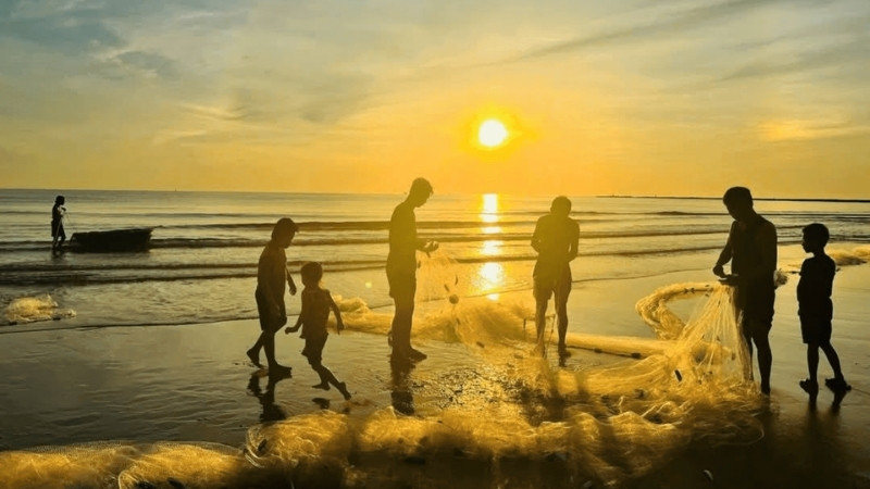 Làng chài Cửa Tùng Làng chài Cửa Tùng