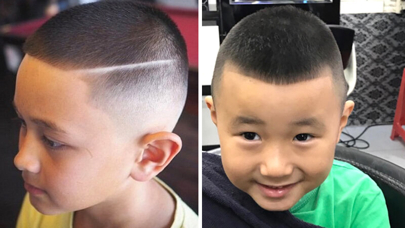 Tóc đầu đinh cho bé trai Tóc đầu đinh cho bé trai
