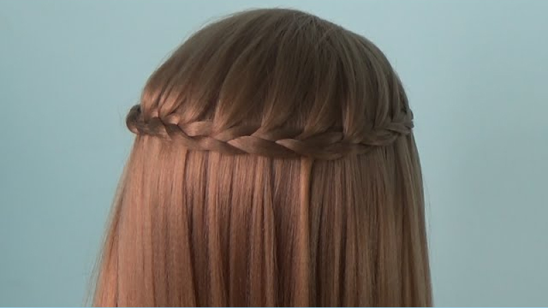 Tóc tết thác nước/tết một nửa đầu