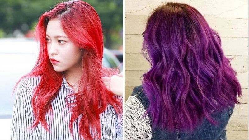 Người mệnh Hỏa có thể lựa chọn các tone đỏ, hồng, tím,... Người mệnh Hỏa có thể lựa chọn các tone đỏ, hồng, tím,...