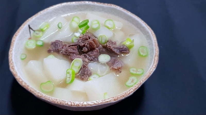 Củ cải hầm thịt bò Củ cải hầm thịt bò