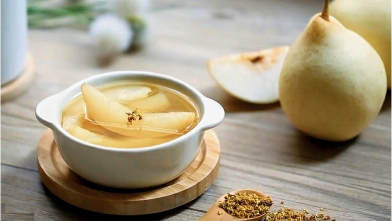 Lê chưng đường phèn Lê chưng đường phèn