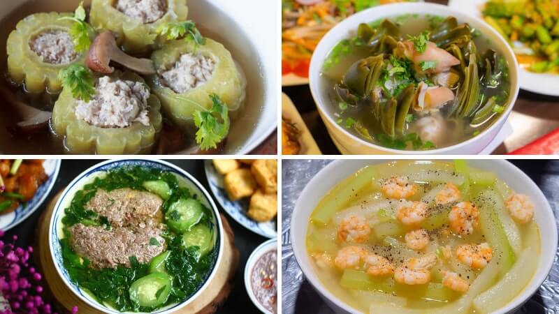 Món canh mát gan thanh nhiệt dễ nấu Món canh mát gan thanh nhiệt dễ nấu
