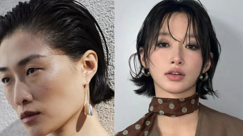 Bob vuốt ngược tạo phong cách cá tính, nổi bật