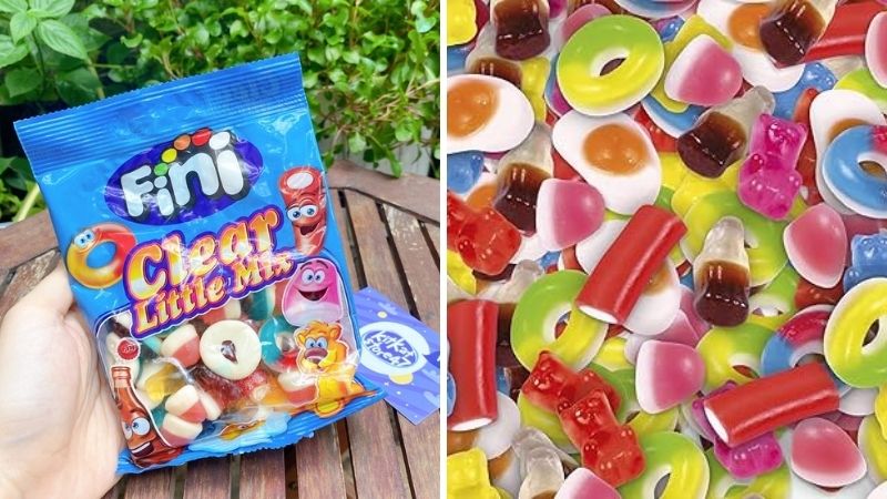 Kẹo dẻo Fini Jelly Clear Little Mix (Hình gấu và các hình khác)