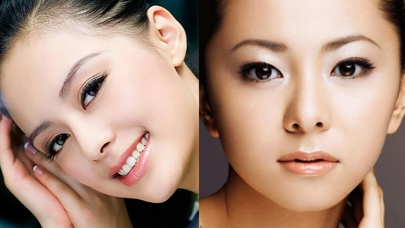 Dáng mày ngang đậm nét