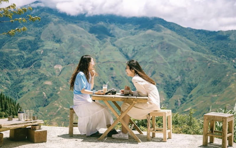 Các quán cà phê view đẹp tại Tà Xùa