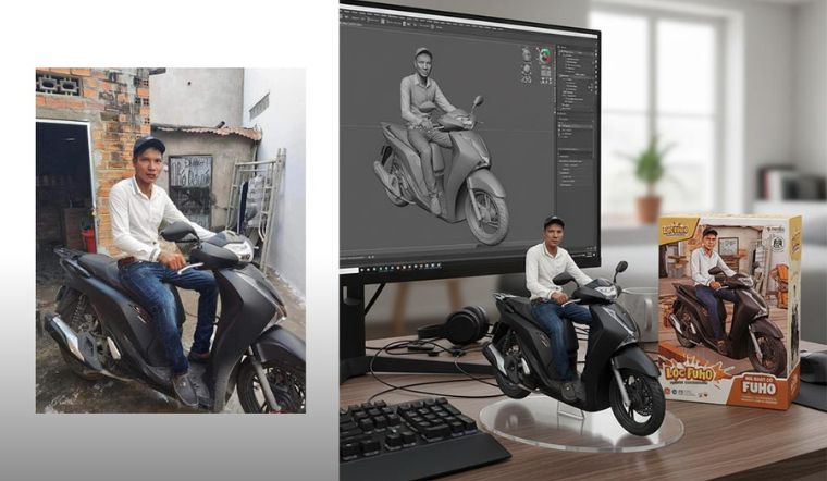 Cách tạo ảnh mô hình đồ chơi 3D bằng AI cực chất đang hot rần rần.