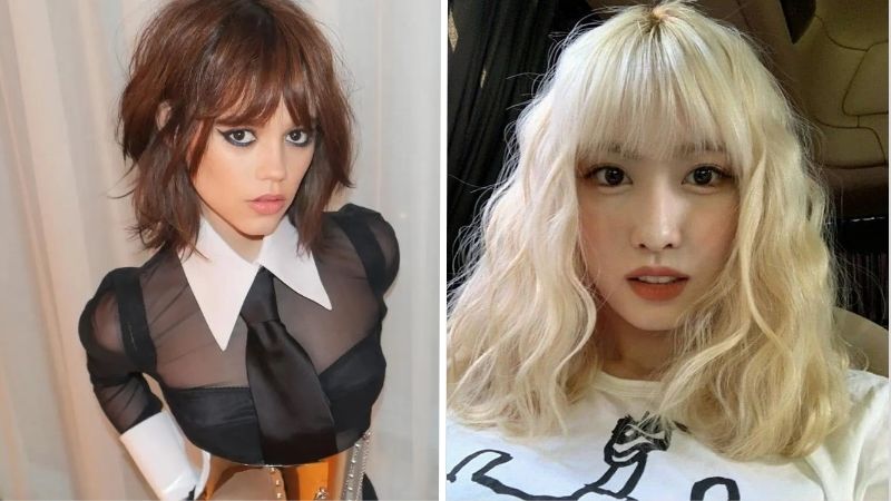 Tóc mái boho phù hợp với hầu hết các khuôn mặt Tóc mái boho phù hợp với hầu hết các khuôn mặt