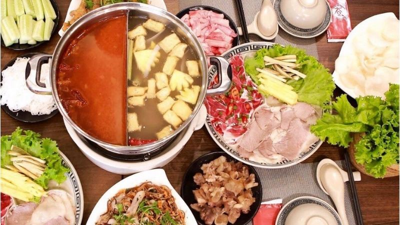 Bò nhúng dấm/ sa tế