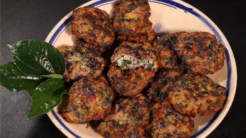 Nguyên liệu làm chả ốc lá lốt Nguyên liệu làm chả ốc lá lốt