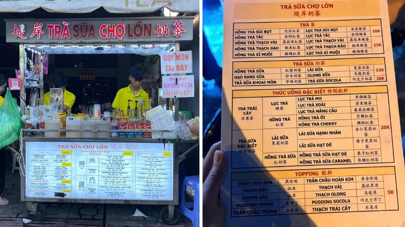 Trà sữa Chợ Lớn