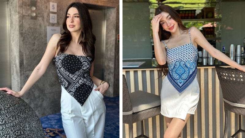 Scarf top tôn lên nét quyến rũ và thời thượng của người mặc