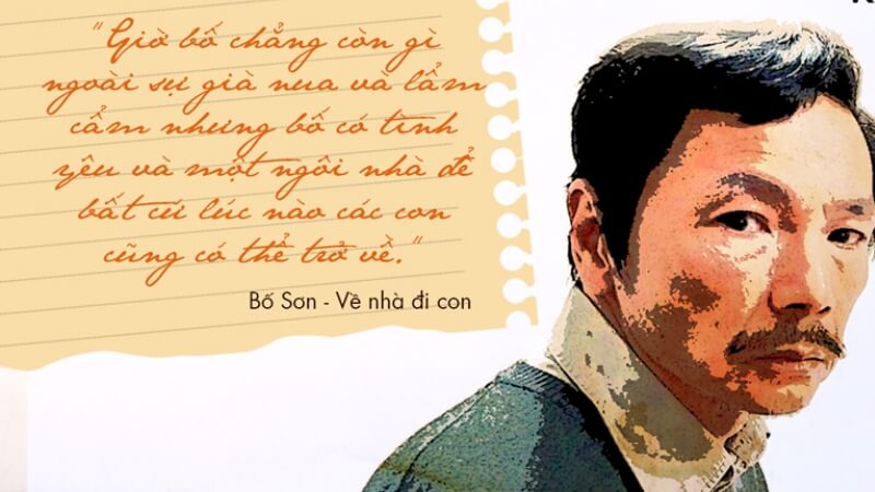 Bố Sơn (NSƯT Trung Anh) – Người cha với những câu nói "rút ruột rút gan"