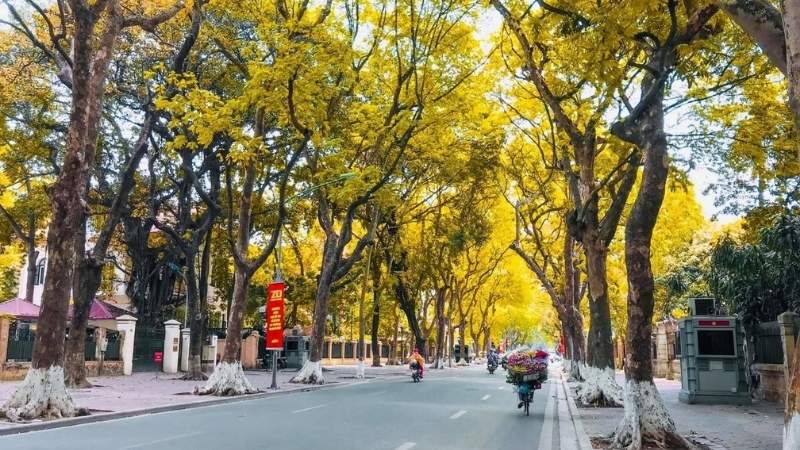 Stt đậm chất thơ trong dịp mùa thu Hà Nội