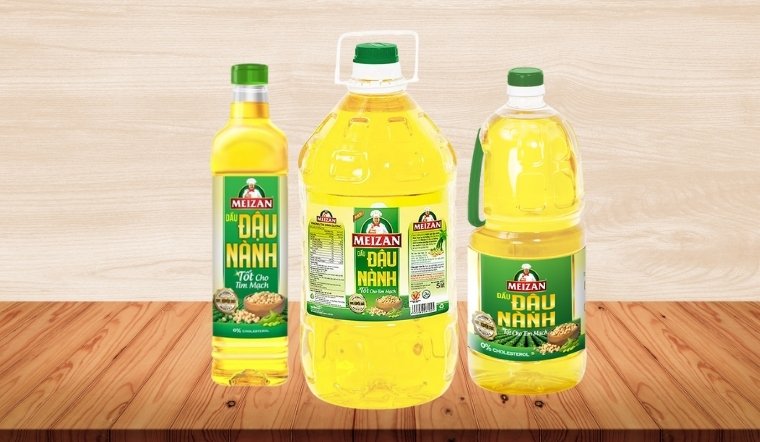 Thành phần dầu ăn Meizan đậu nành gồm những gì?