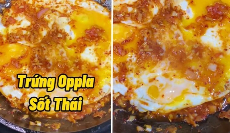 Hướng dẫn làm cơm lười trứng ốp la sốt thái, chuẩn vị chùa Vàng
