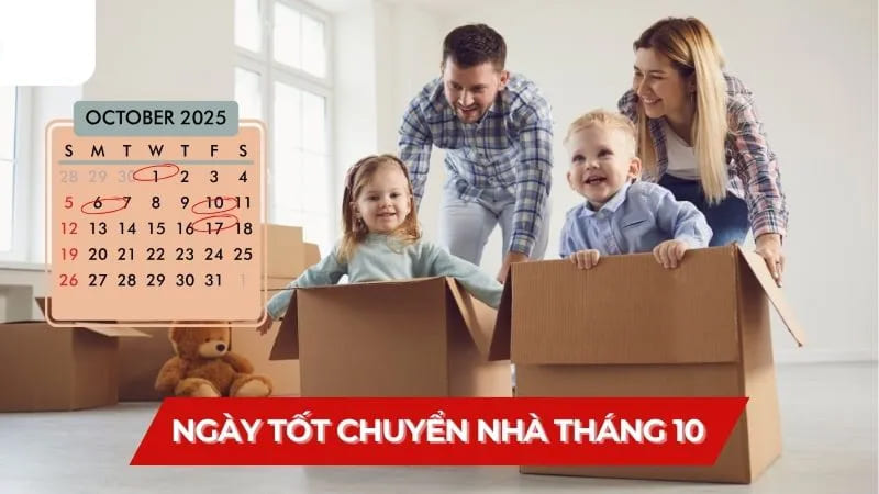Luận giải chi tiết ngày tốt chuyển nhà theo tuổi gia chủ