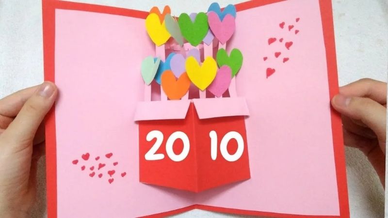 Mẫu thiệp 20/10 tặng vợ, người yêu - 3 Mẫu thiệp 20/10 tặng vợ, người yêu - 3