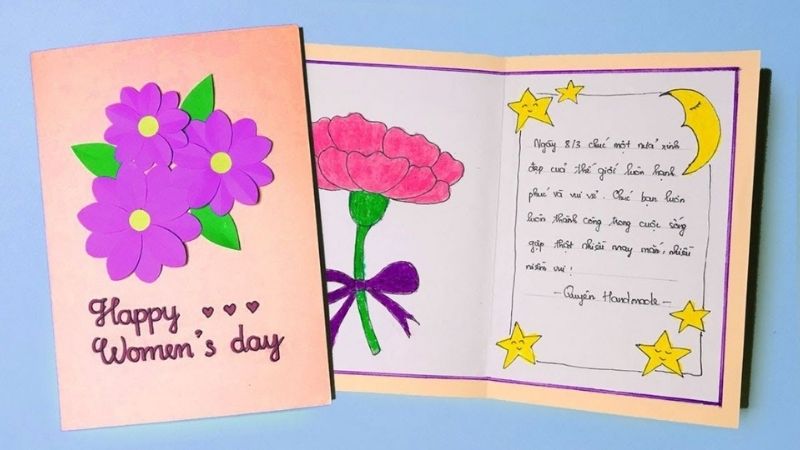 Mẫu thiệp 20/10 tặng cô giáo - 3 Mẫu thiệp 20/10 tặng cô giáo - 3