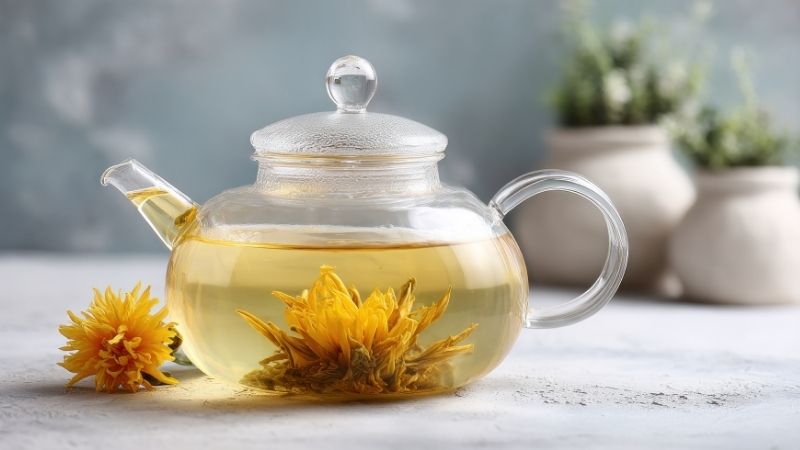 Trà thảo dược dưỡng nhan giúp thanh lọc cơ thể, làm đẹp da