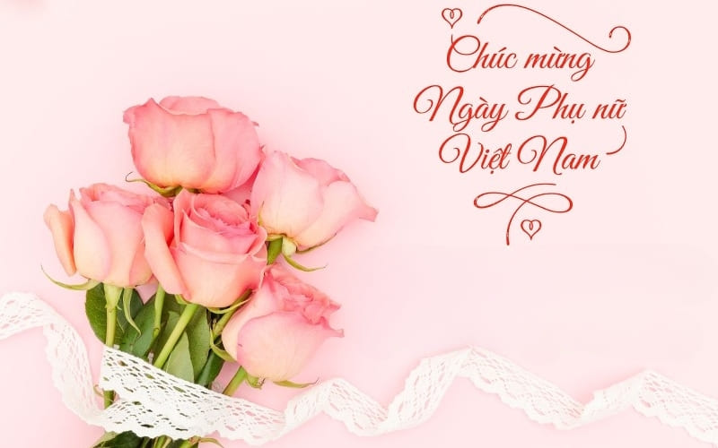 Hình ảnh hoa tươi thắm làm trái tim người nhận vui.