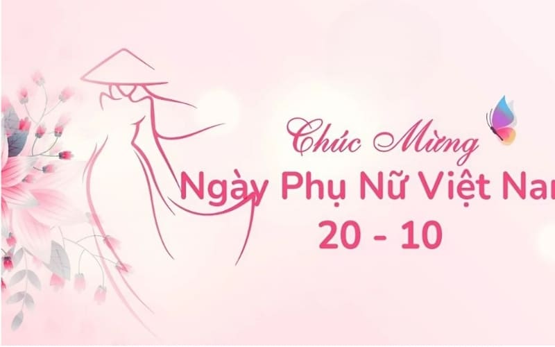 Background 20/10 làm trang cá nhân thêm sinh động.