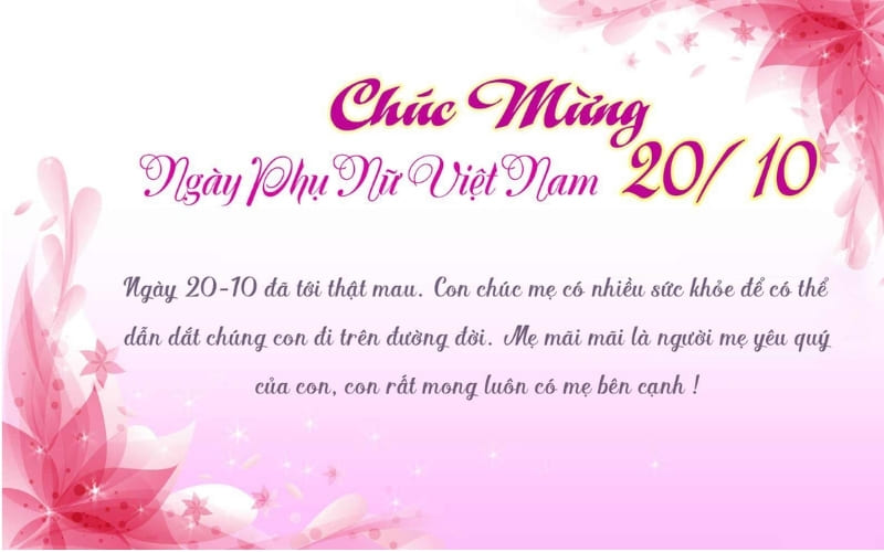 Ảnh tặng mẹ khiến ngày Phụ nữ Việt Nam ý nghĩa.
