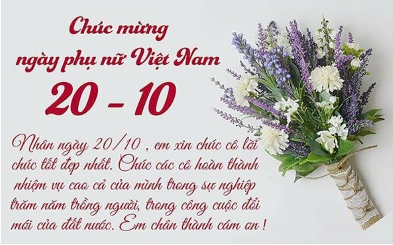 Lời chúc ý nghĩa trong ảnh tạo niềm vui trọn vẹn.