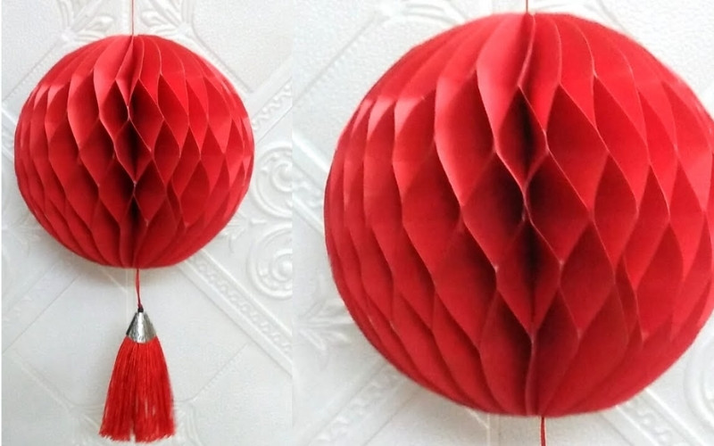 Đèn giấy xếp gọn nhẹ tiện lợi cho mọi lứa tuổi