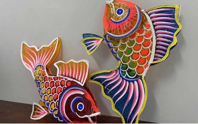 Màu sắc tươi sáng mang lại niềm vui đêm hội