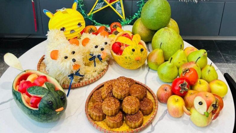 Mâm cỗ Trung thu cho học sinh cần có gì