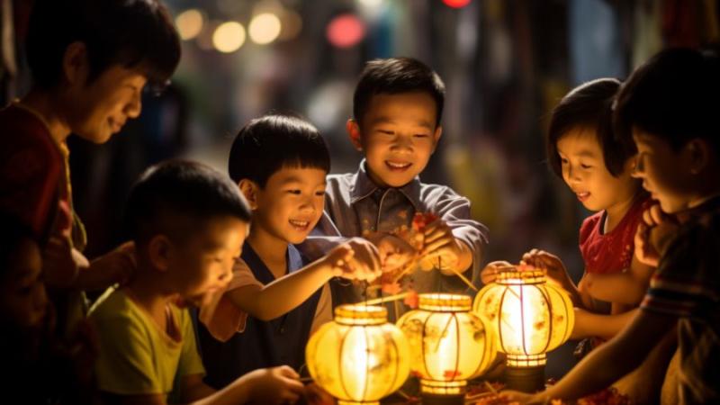 Nguồn gốc của tục rước đèn Trung thu Nguồn gốc của tục rước đèn Trung thu