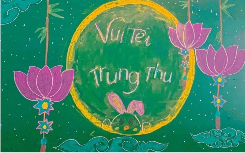 Chỉ vài chi tiết nhỏ cũng đủ gợi không khí Trung thu.