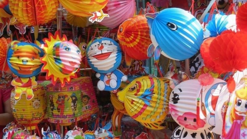 Hình ảnh đèn lồng giấy xếp 7