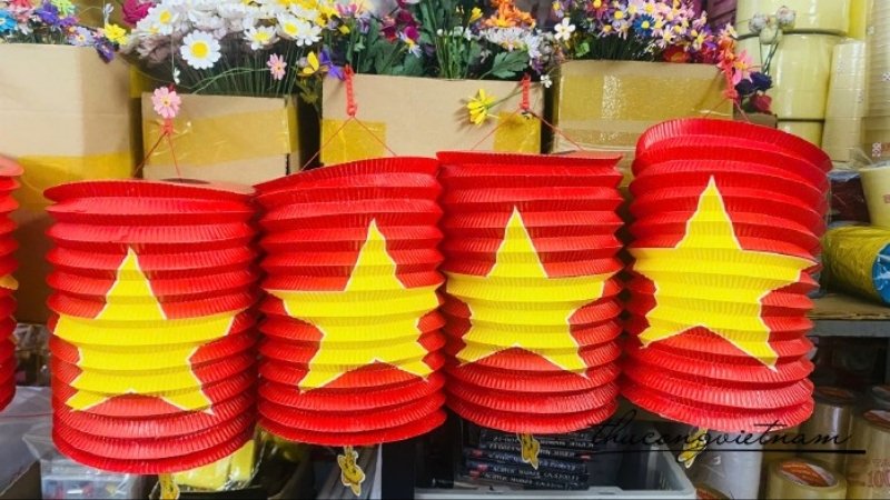 Hình ảnh đèn lồng giấy xếp 8
