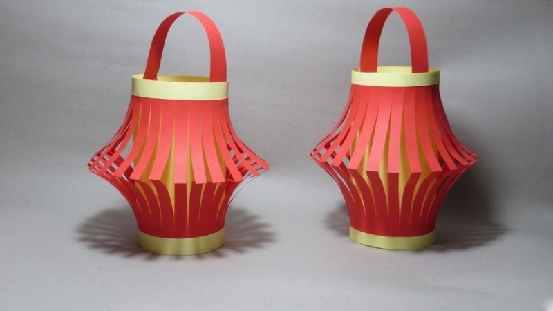 Hình ảnh đèn lồng handmade, tái chế 2
