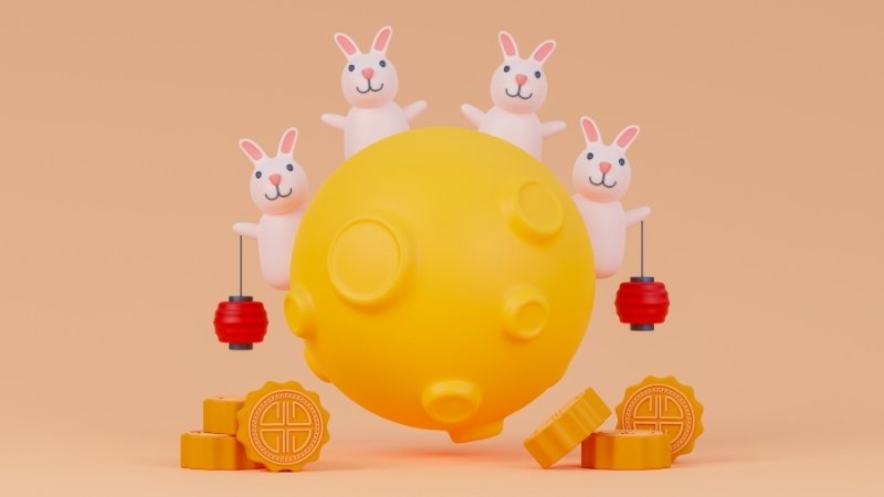 Hình nền Powerpoint chủ đề Trung thu - 5