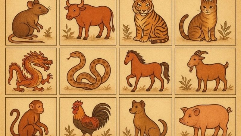 Luận giải chi tiết tử vi tháng 10/2025 cho từng con giáp