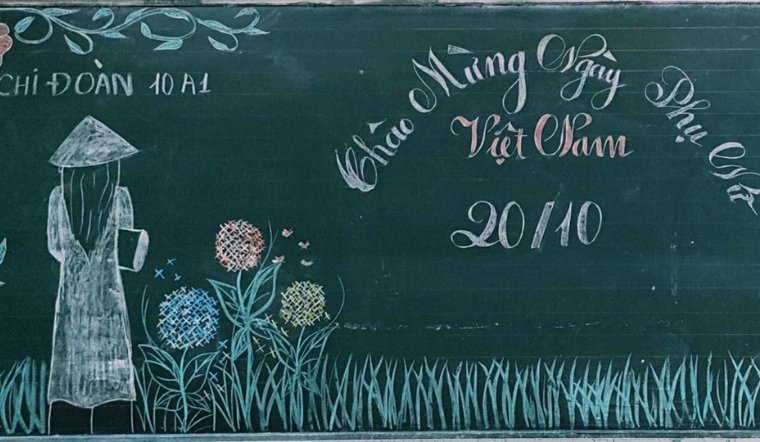 50+ mẫu trang trí bảng 20/10 đẹp, đơn giản và ý nghĩa nhất