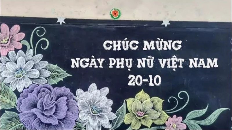 Mẫu trang trí chủ đề "Vườn hoa ngát hương" số 1 Mẫu trang trí chủ đề "Vườn hoa ngát hương" số 1