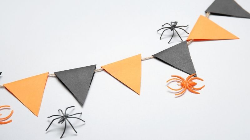Dây cờ Halloween Dây cờ Halloween