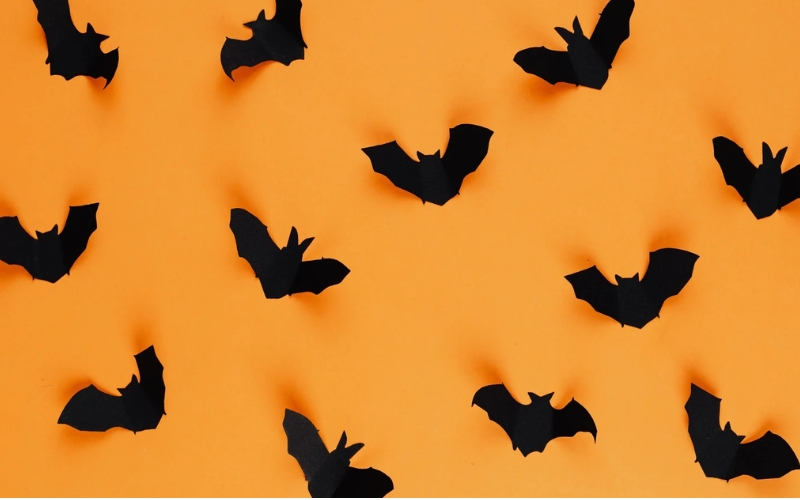 Background tối giản thể hiện Halloween theo phong cách tinh tế. Background tối giản thể hiện Halloween theo phong cách tinh tế.