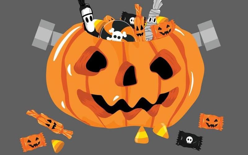 Những viên kẹo Halloween