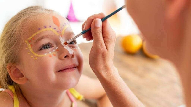 Mẫu vẽ mặt tiên bướm Mẫu vẽ mặt tiên bướm