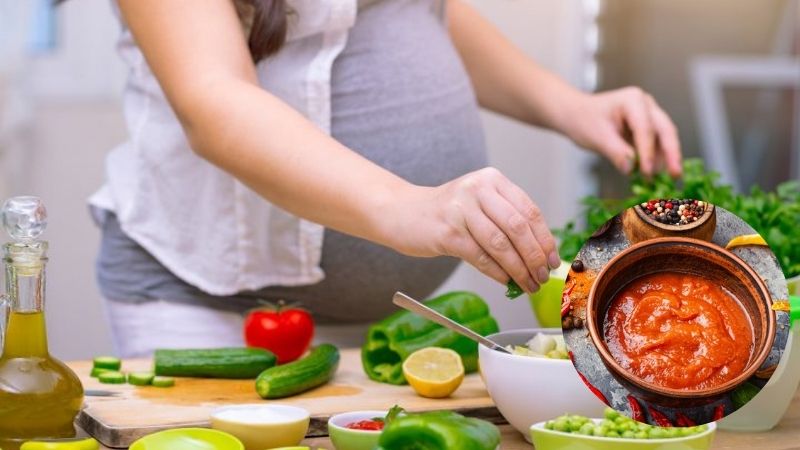 Bà bầu ăn tương ớt an toàn 100% cho thai nhi